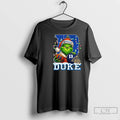 Classic The Grinch X Ball And Helmet Duke Blue Devil Merry Christmas 2025 Circle Black T-Shirts, Hoodie, Sweatshirt
