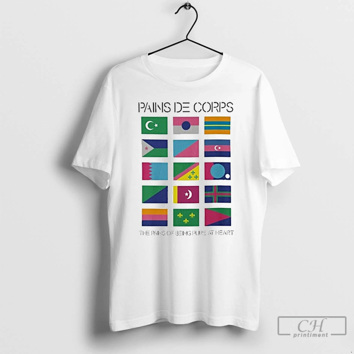 Classic The Pains Of Being Pure At Heart Pains De Corps T-Shirts, Hoodie, Sweatshirt | PureTeeCo.com