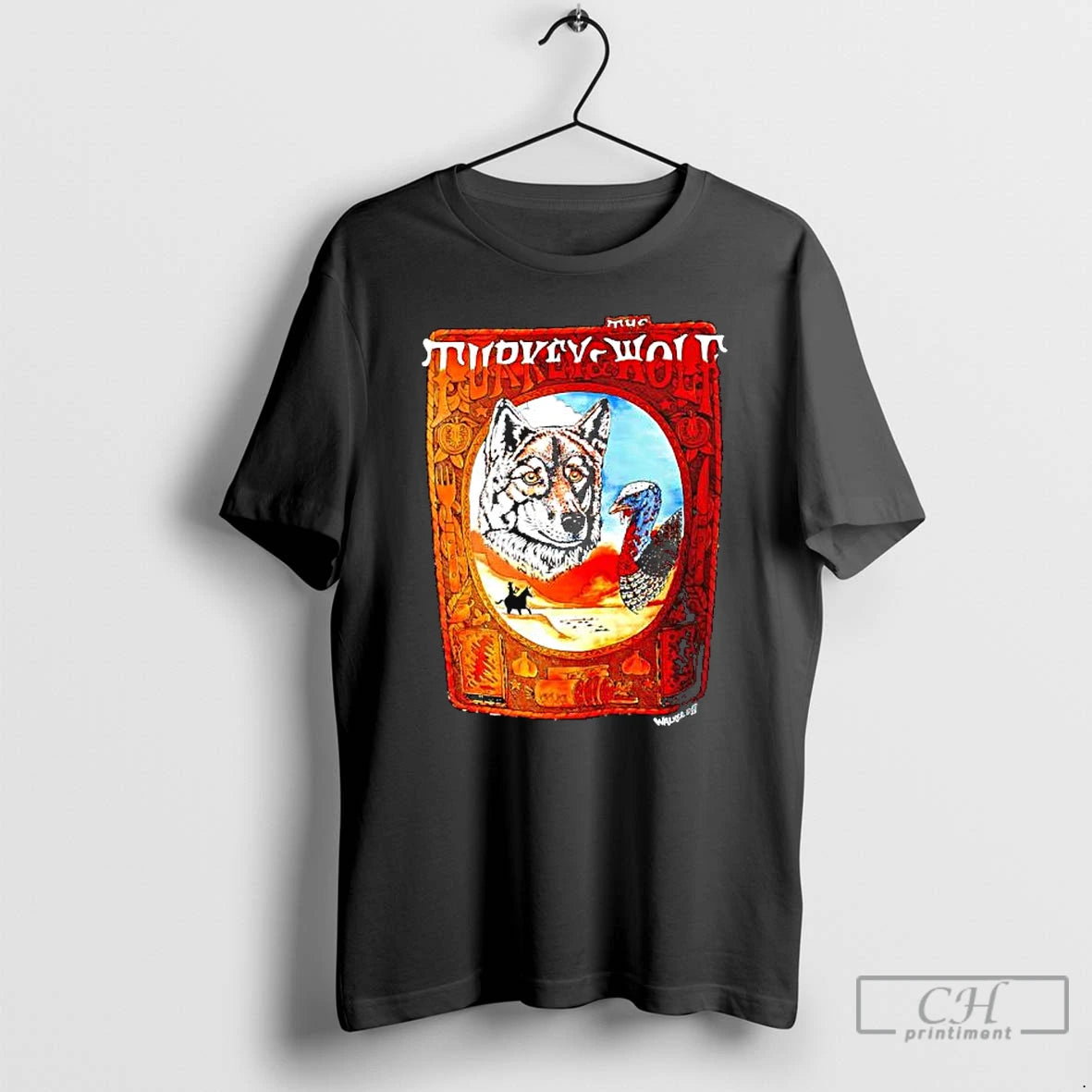 Classic The Turkeye Wolf Walker Graphic T-Shirts, Hoodie, Sweatshirt | PureTeeCo.com