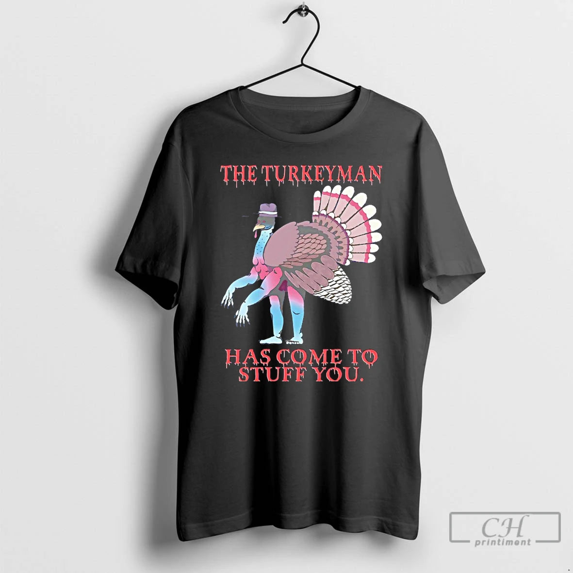 Classic The Turkeyman Has Come To Stuff You T-Shirts, Hoodie, Sweatshirt | PureTeeCo.com
