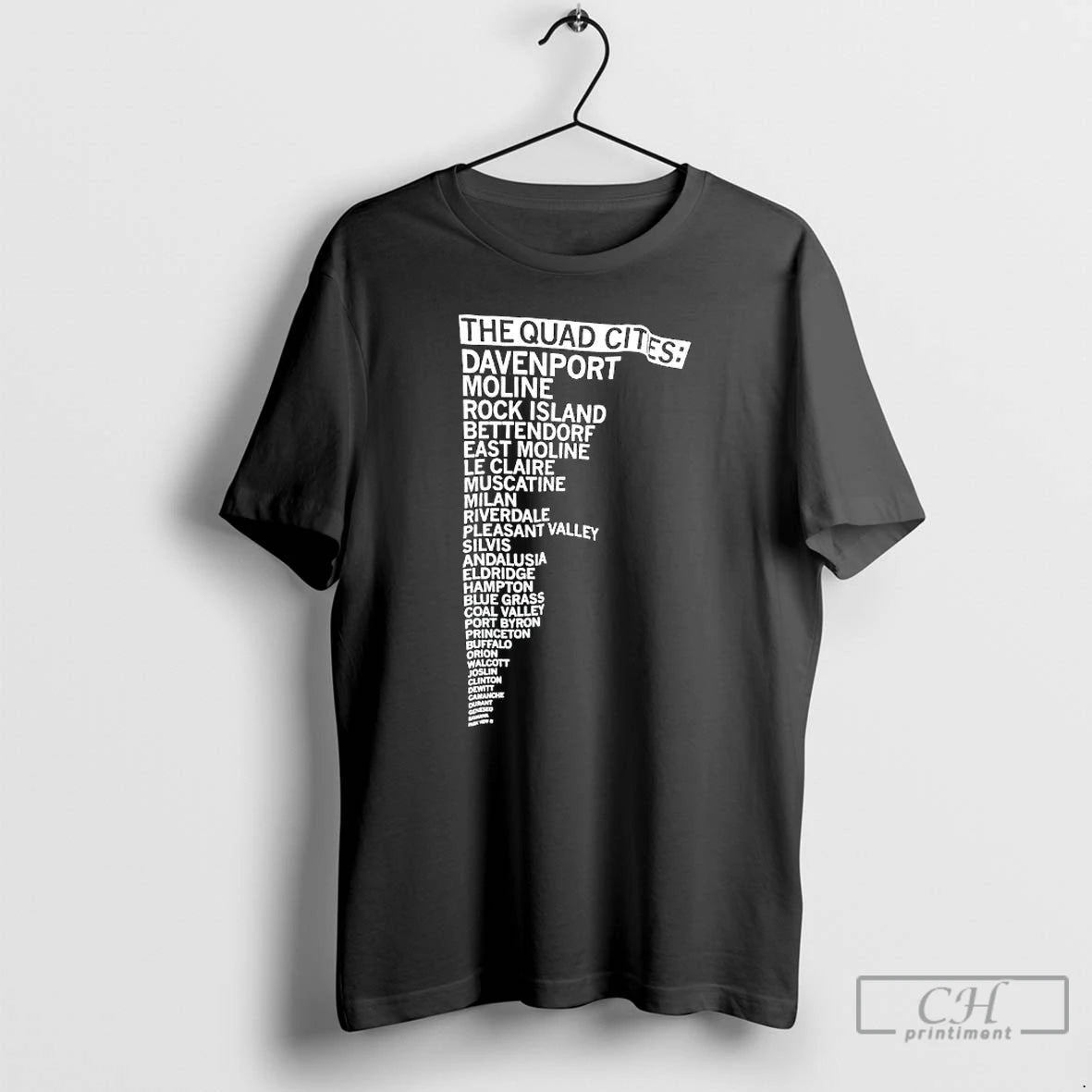 Classic The Quad Cities Davenport Moline Rock Island And Bettendorf T-Shirts, Hoodie, Sweatshirt | PureTeeCo.com