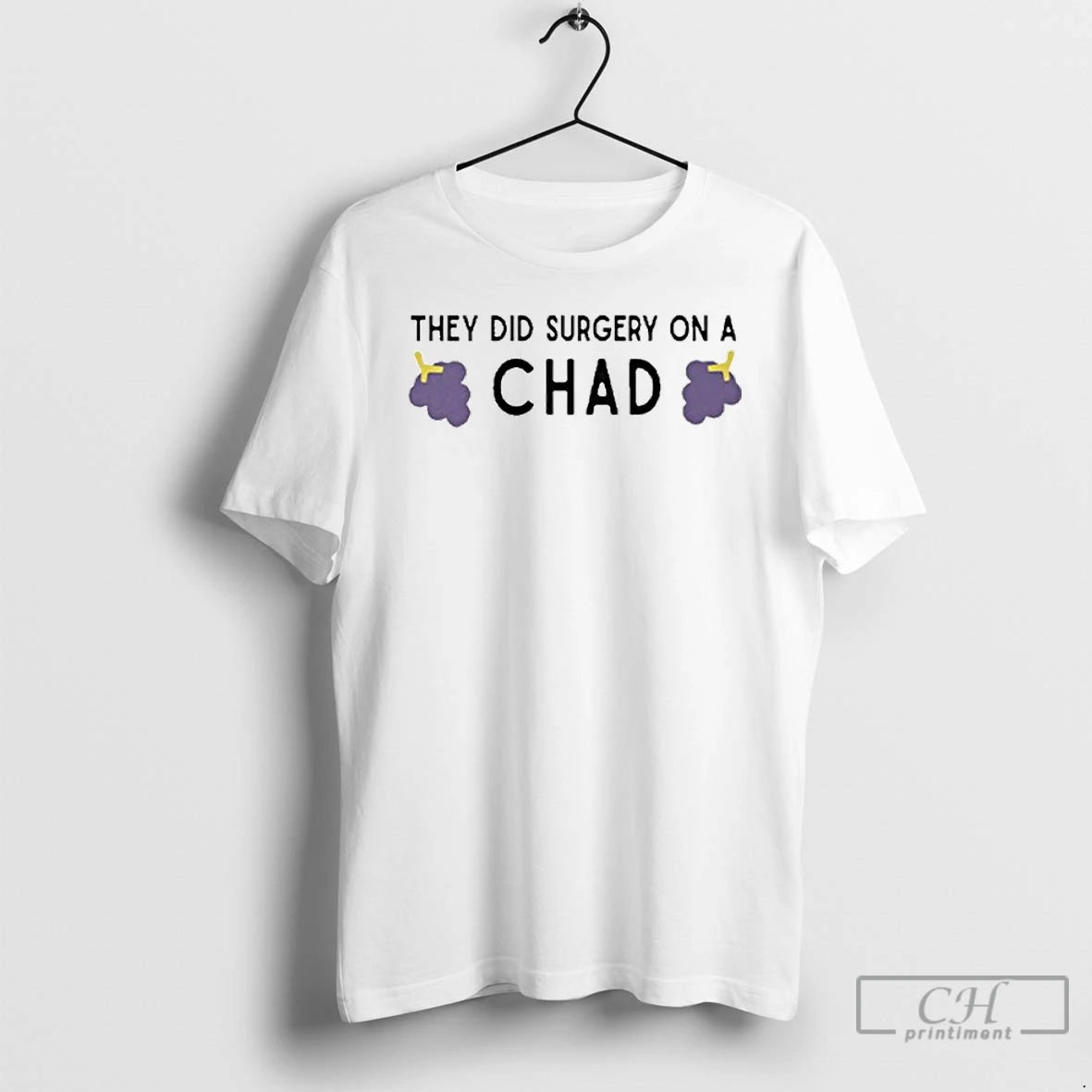 Classic They Did Surgery On A Chad Grape T-Shirts, Hoodie, Sweatshirt | PureTeeCo.com