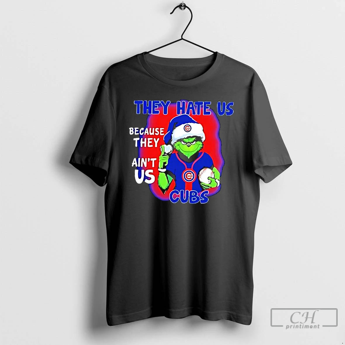 Classic They Hate Us Because They Aint Us Chicago Cubs T-Shirts, Hoodie, Sweatshirt | PureTeeCo.com