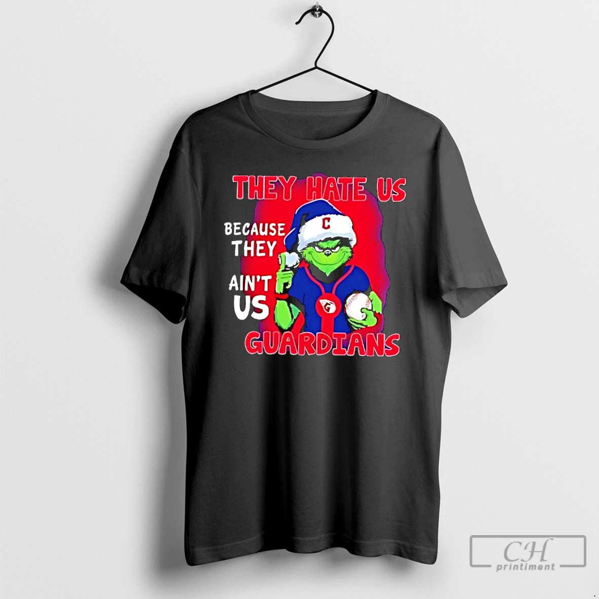 Classic They Hate Us Because They Aint Us Cleveland Guardians T-Shirts, Hoodie, Sweatshirt | PureTeeCo.com