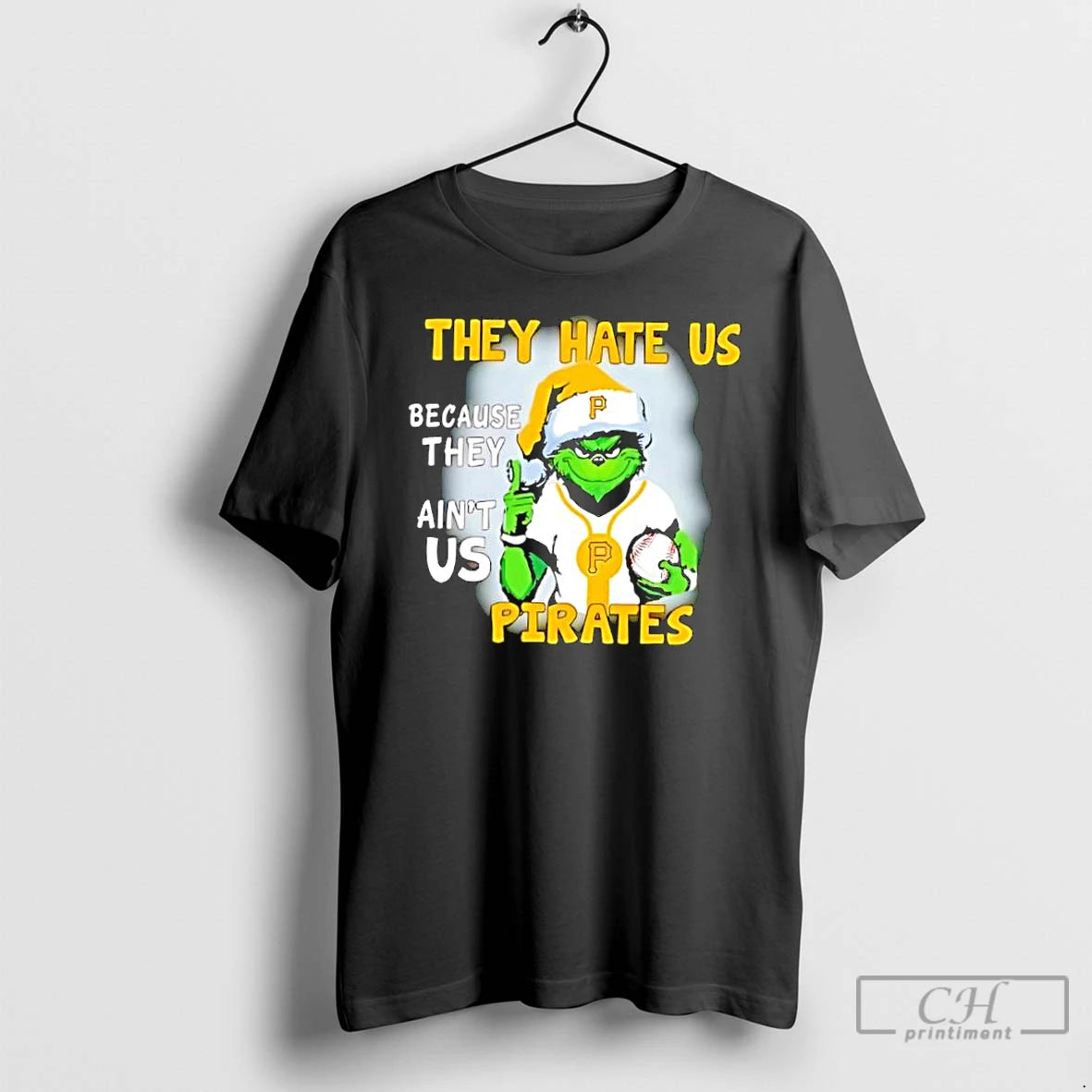 Classic They Hate Us Because They Aint Us Pittsburgh Pirates T-Shirts, Hoodie, Sweatshirt | PureTeeCo.com