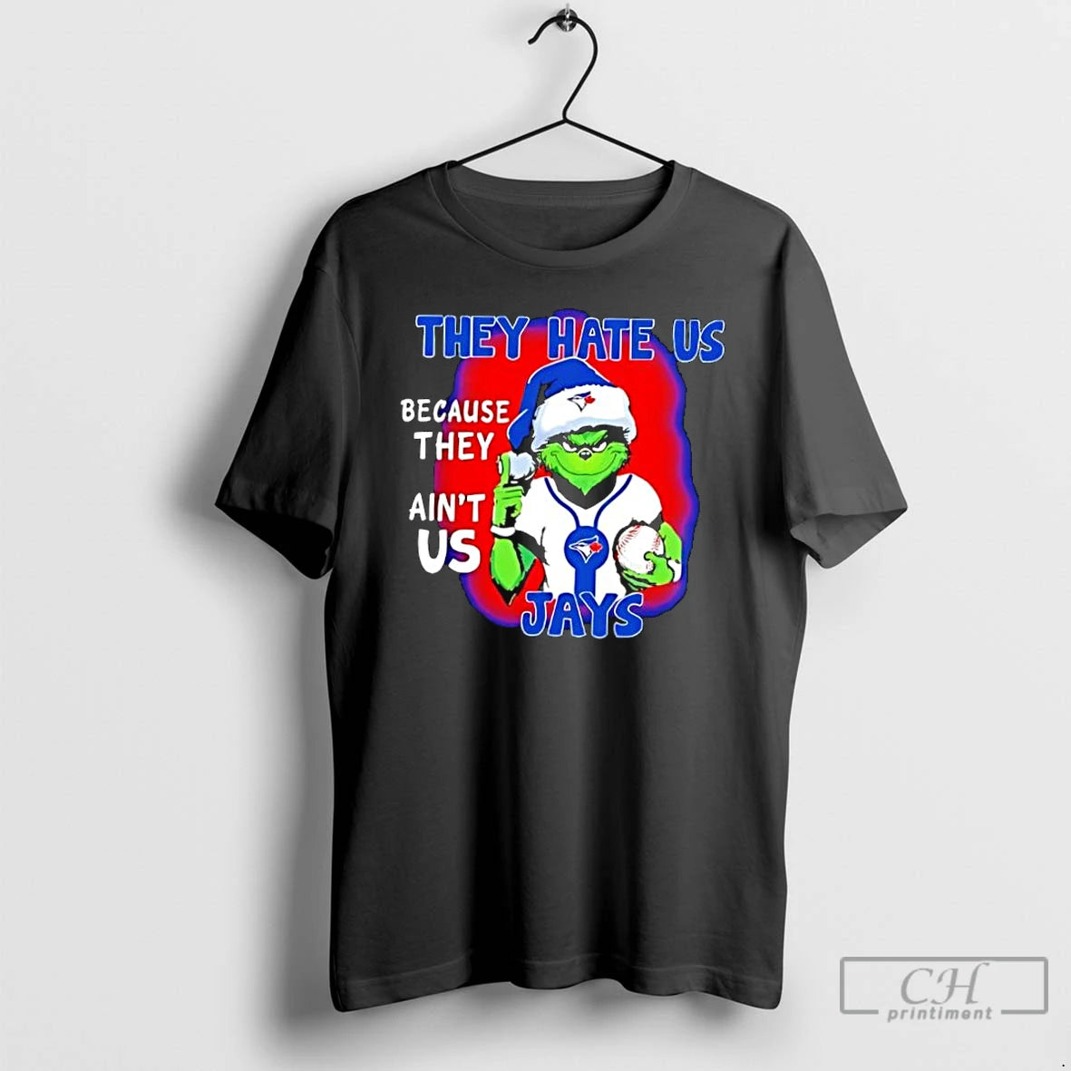 Classic They Hate Us Because They Aint Us Toronto Blue Jays T-Shirts, Hoodie, Sweatshirt | PureTeeCo.com