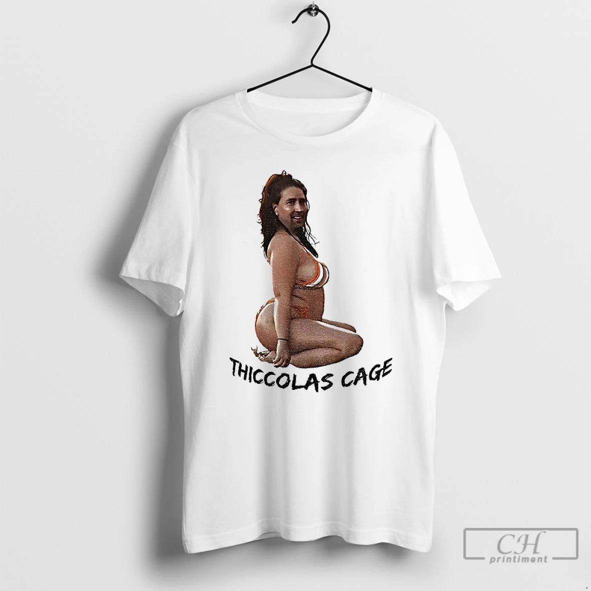 Classic Thiccolas Cage Sexy Nicolas Cage T-Shirts, Hoodie, Sweatshirt | PureTeeCo.com