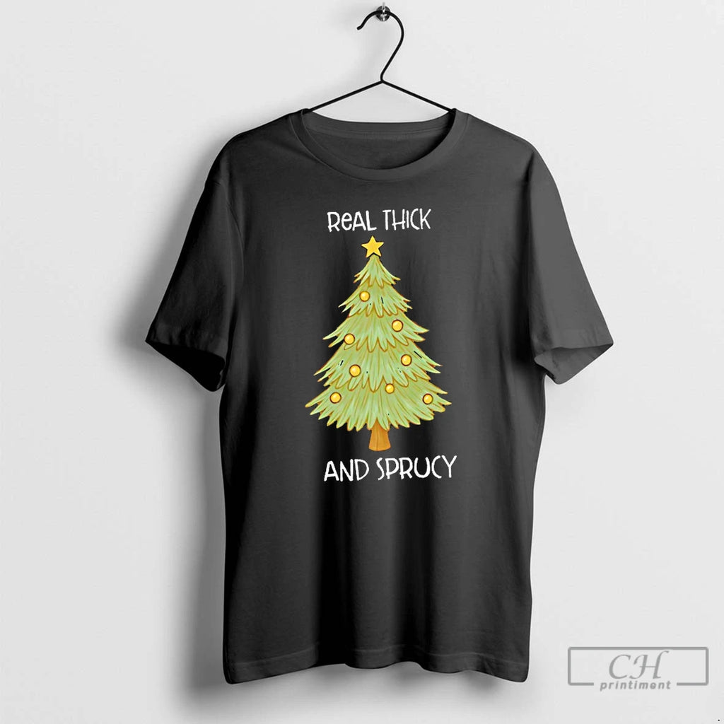 Classic Thick And Sprucy Christmas Tree T-Shirts, Hoodie, Sweatshirt | PureTeeCo.com