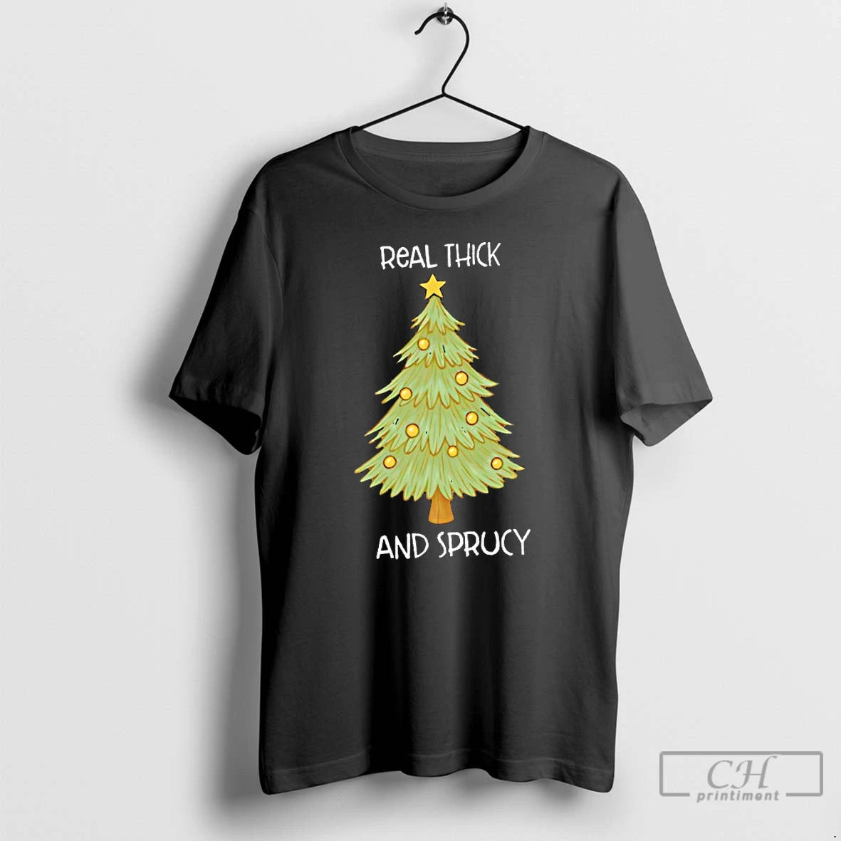 Classic Thick And Sprucy Christmas Tree T-Shirts, Hoodie, Sweatshirt | PureTeeCo.com