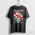 Classic This Is My Team Forever Georgia Bulldogs Graphic Of Two Bulldogs Mascot T Shirts Hoodie, Sweatshirt | PureTeeCo.com
