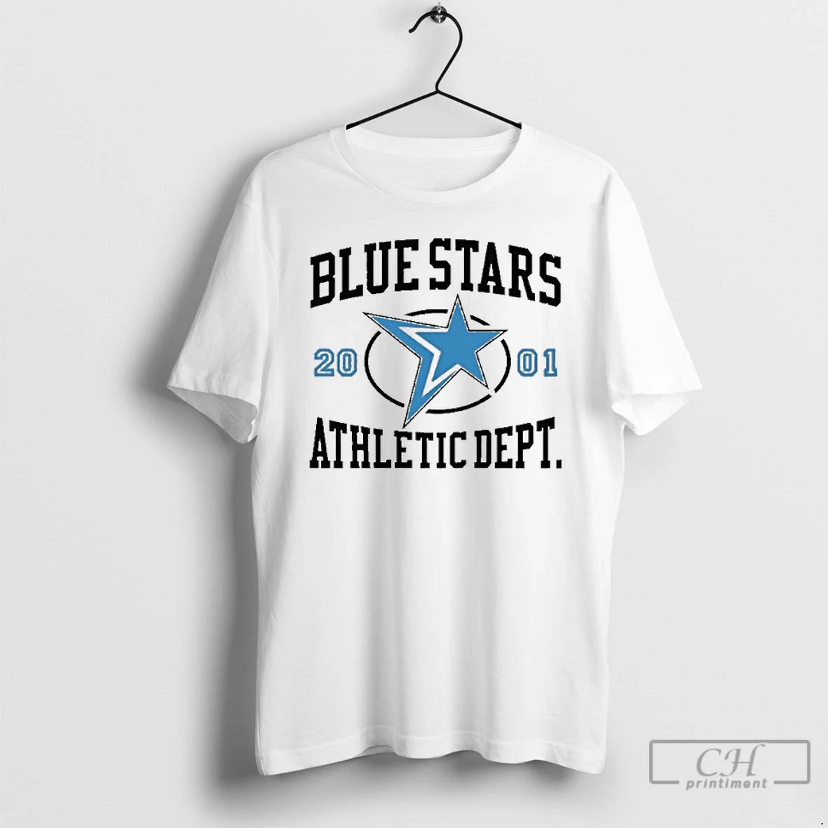 Classic Treaty Oak Revival Blue Stars Athletic Dept 2001 T-Shirts, Hoodie, Sweatshirt | PureTeeCo.com