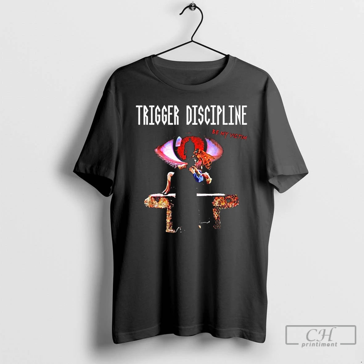 Classic Trigger Discipline Candyman Be My Victim Eye T-Shirts, Hoodie, Sweatshirt | PureTeeCo.com