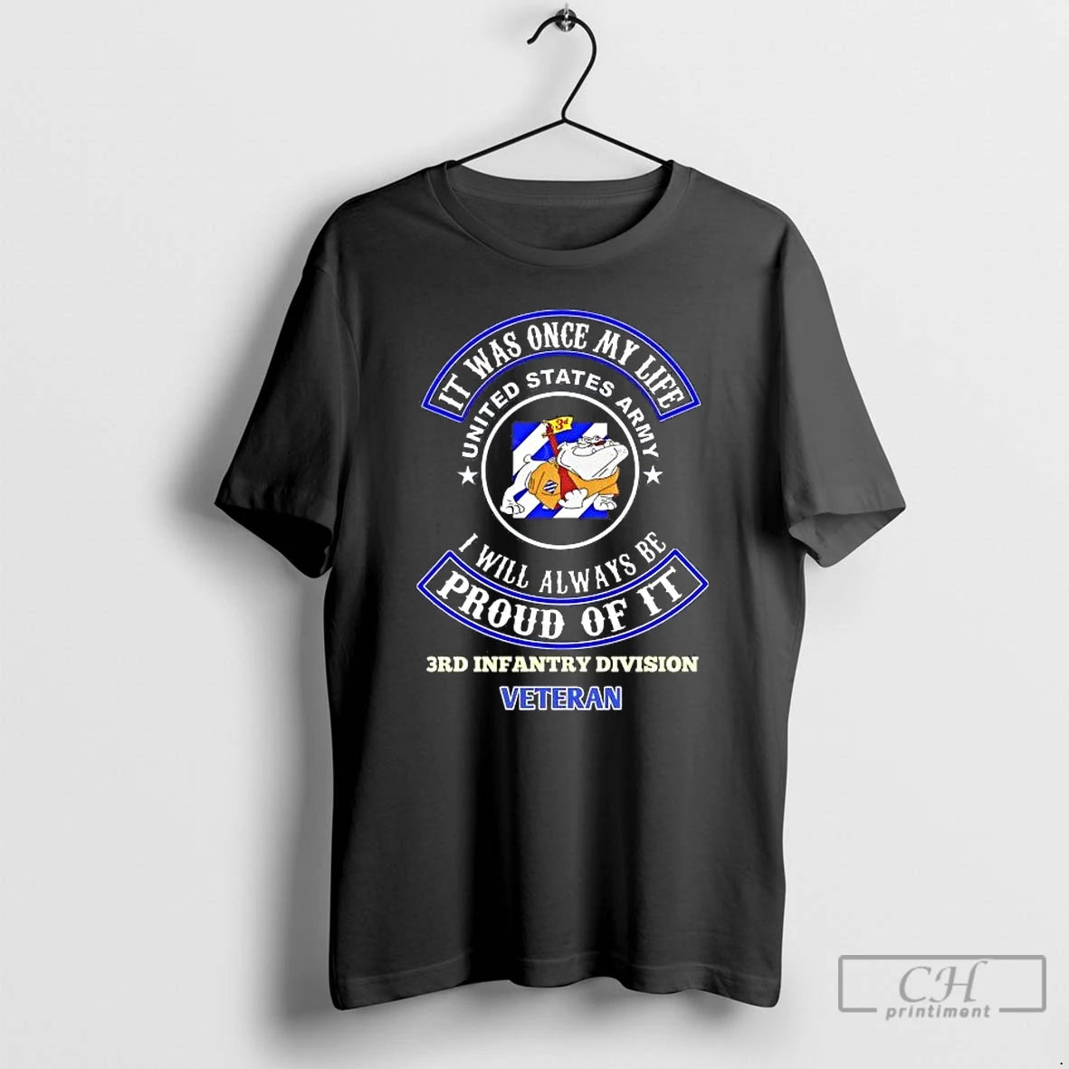 Classic U S Armys 3rd Infantry Division It Was Once My Life Proud Of It T-Shirts, Hoodie, Sweatshirt | PureTeeCo.com