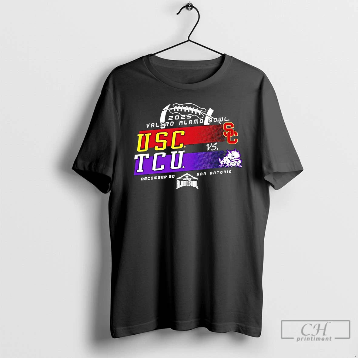 Classic Usc Vs Tcu 2025 Alamo Bowl Bound T-Shirts, Hoodie, Sweatshirt | PureTeeCo.com