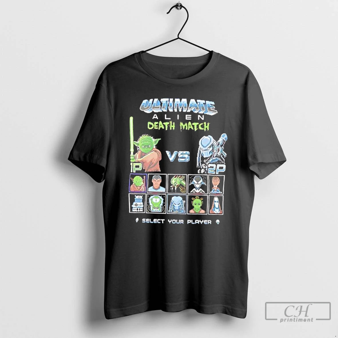 Classic Ultimate Alien Death Match Retro Gaming Parody T-Shirts, Hoodie, Sweatshirt | PureTeeCo.com