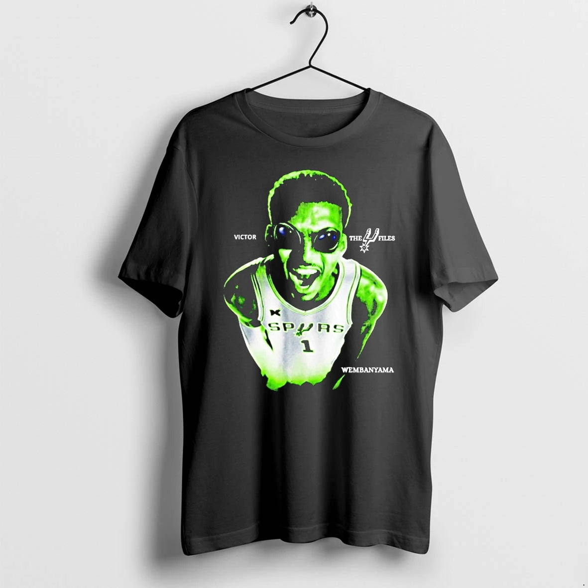 Classic Victor Wembanyama Spurs Inspired The Alien Wemby Basketball The X Files Shirts Sweater
