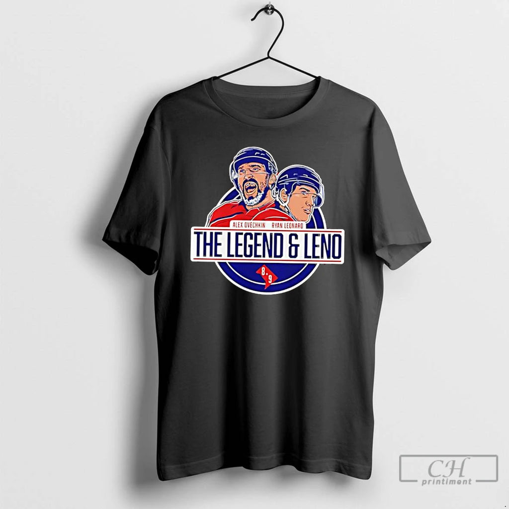 Classic Washington Capitals The Legend And Leno Alex Ovechkin And Ryan Leonard T Shirts Sweater Hoodie, Sweatshirt