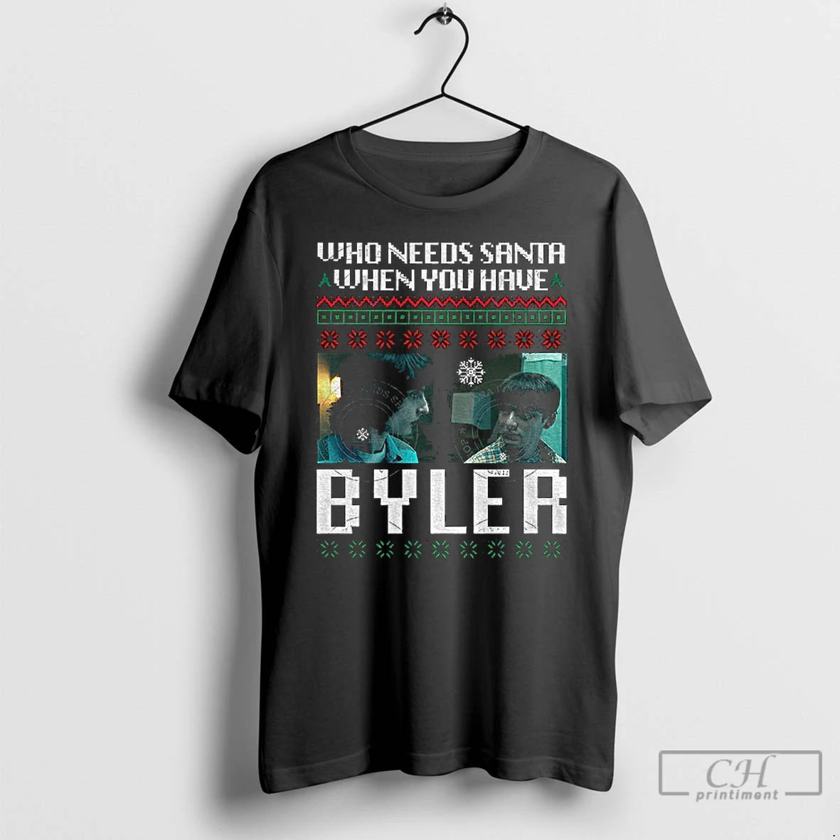Classic Who Needs Santa When You Have Byler Merry Christmas T-Shirts, Hoodie, Sweatshirt | PureTeeCo.com