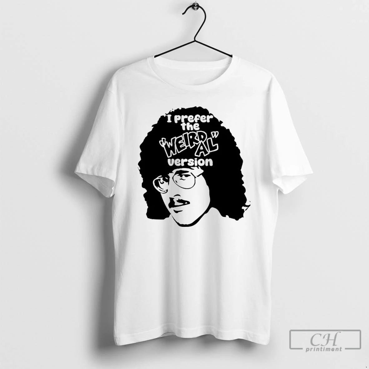 Classic Yankovic I Prefer The Weird Al Version T-Shirts, Hoodie, Sweatshirt | PureTeeCo.com