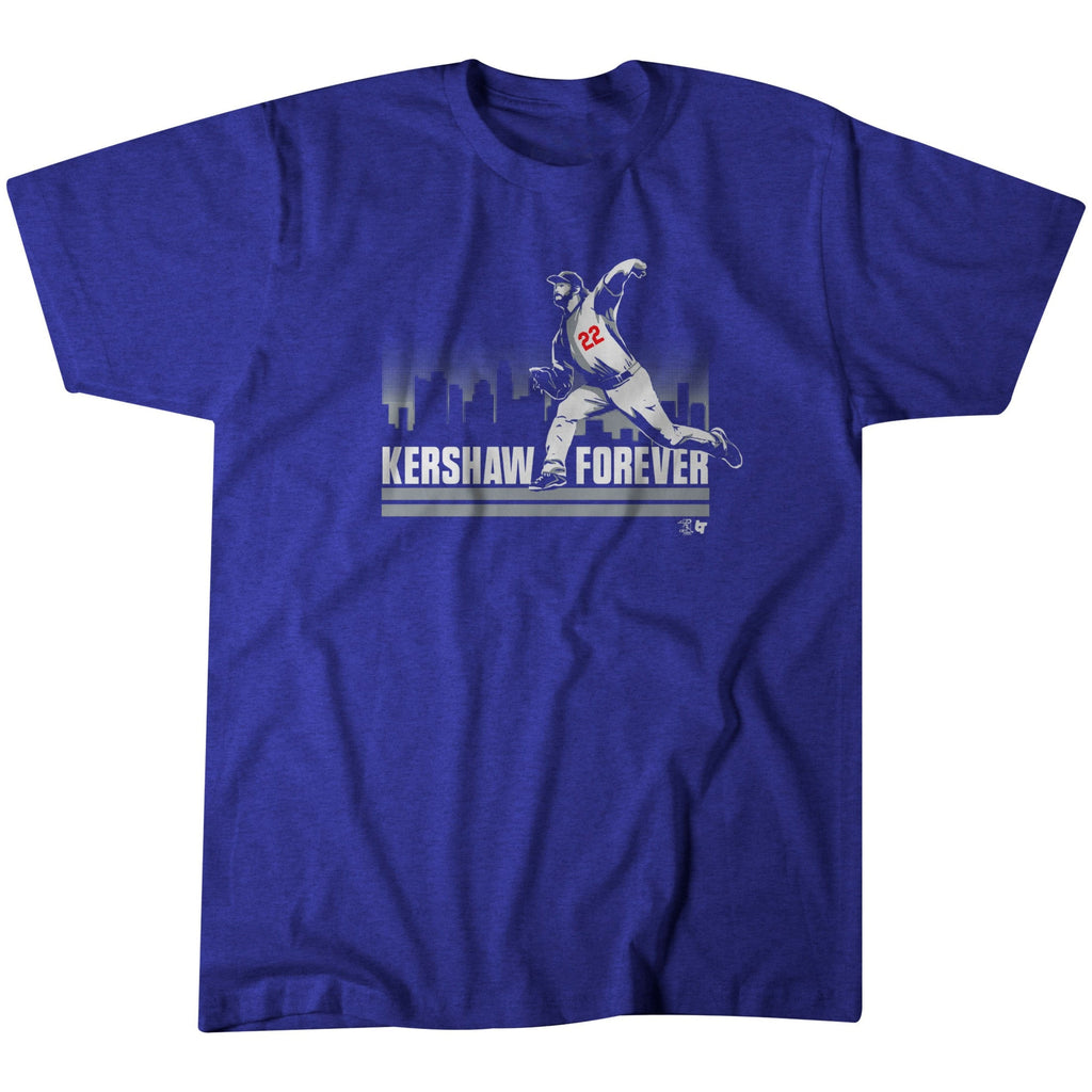 Clayton Kershaw - Kershaw Forever - Los Angeles Baseball Adult Unisex Tee Hoodie, Sweatshirt | PureTeeCo.com (Image 1)