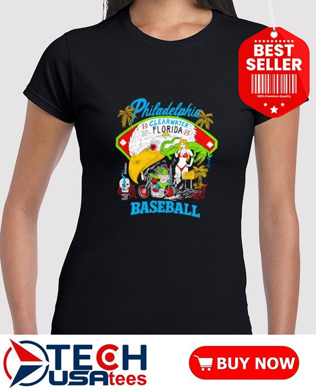 Clearwater Florida Philadelphia Baseball shirt
