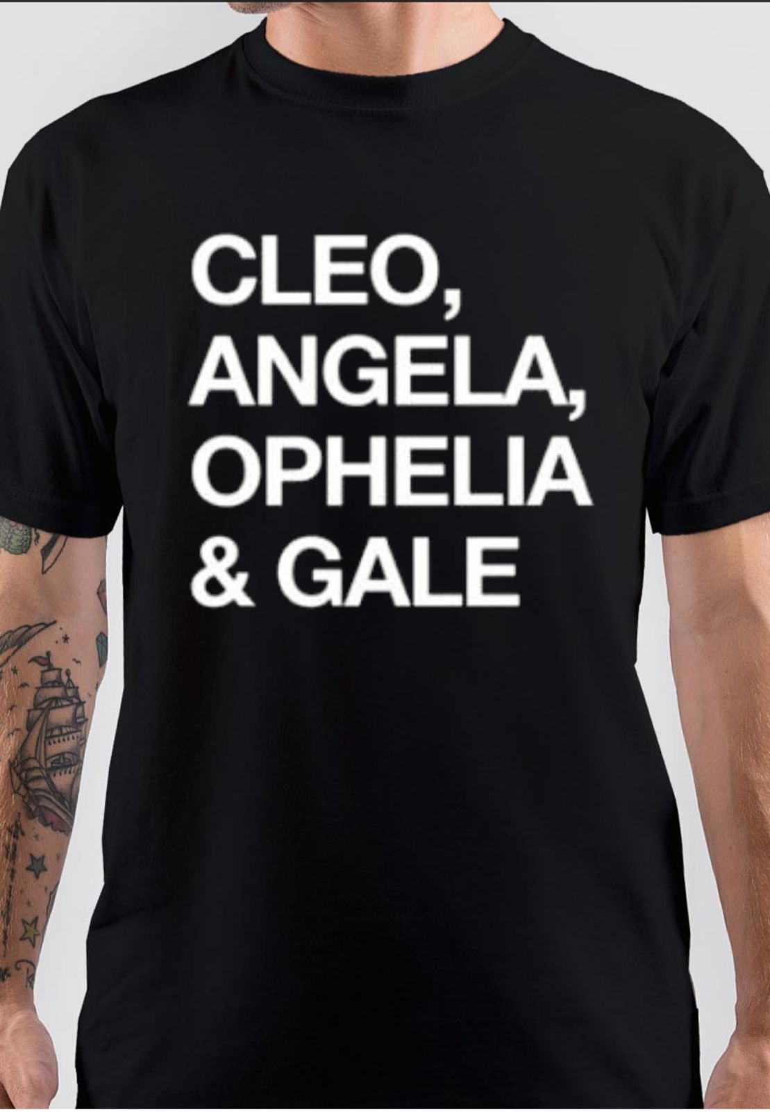 Cleopatra Black T-Shirt Hoodie, Sweatshirt | PureTeeCo.com