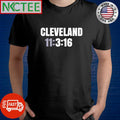 Cleveland 11 3 16 shirt