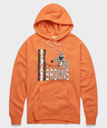 Cleveland Browns Helmet Stripe Hoodie
