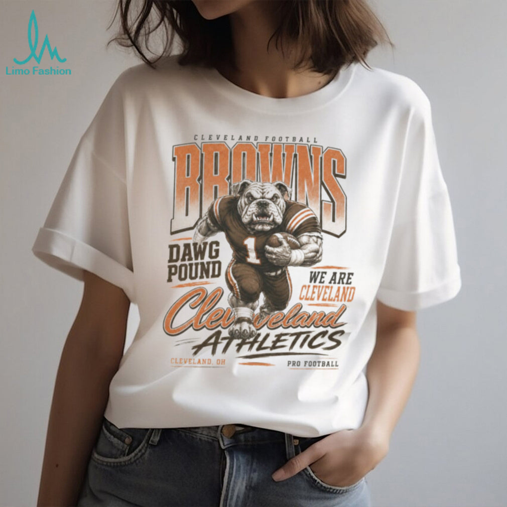 Cleveland Browns Mascot Bulldog Dawg Pound Pro Shirt
