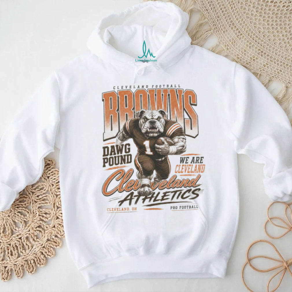 Cleveland Browns Mascot Bulldog Dawg Pound Pro Shirt