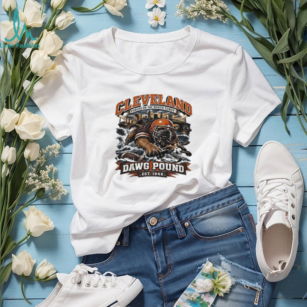 Cleveland Dawg Pound est 1946 illustration shirt