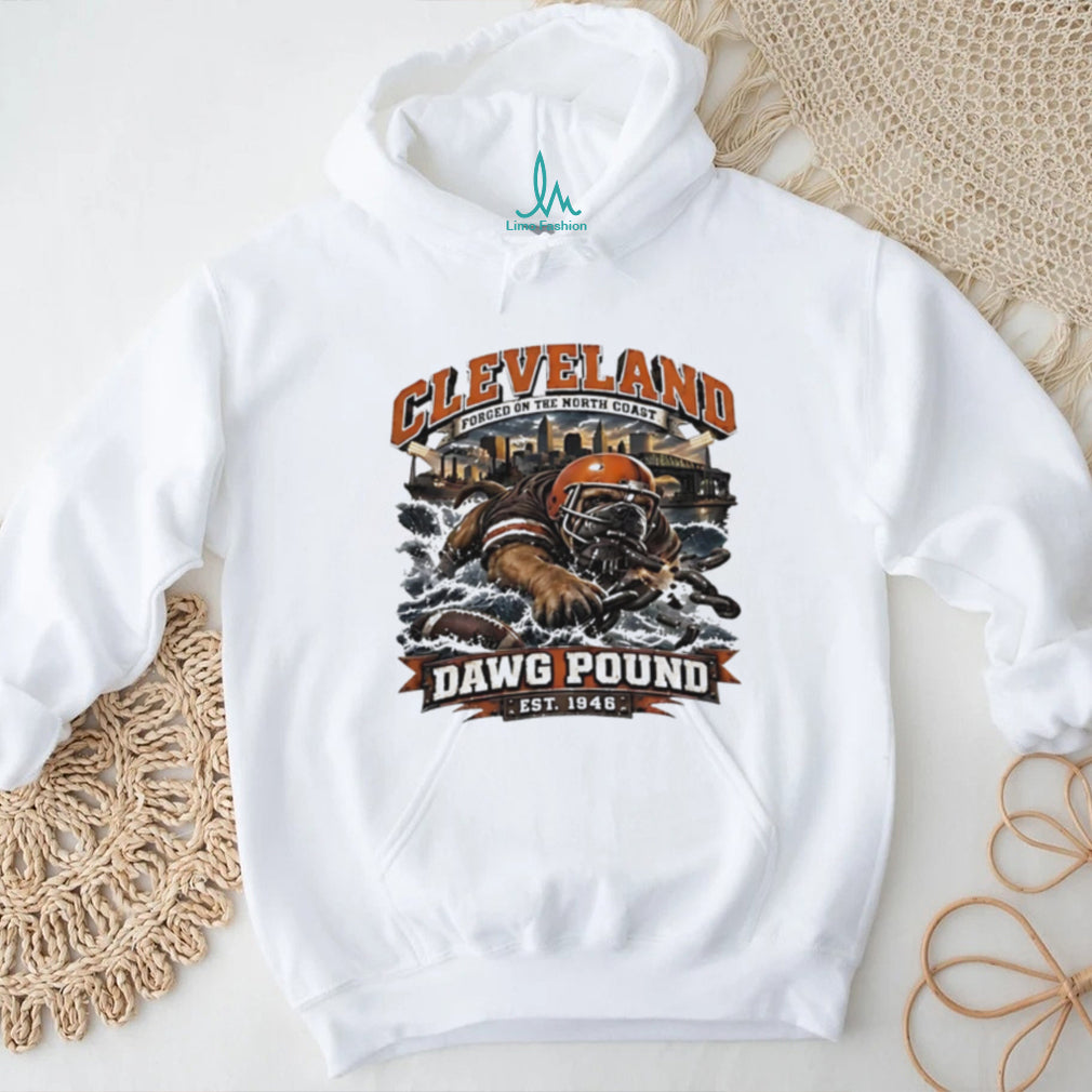 Cleveland Dawg Pound est 1946 illustration shirt