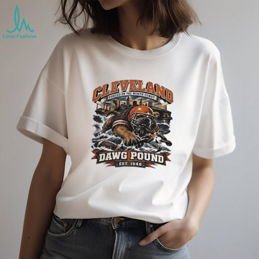 Cleveland Dawg Pound est 1946 illustration shirt
