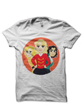 Heathers White T-Shirt Hoodie, Sweatshirt | PureTeeCo.com