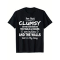 Clumsy Chic Graphic Tee - Men's Short Sleeve T-Shirt