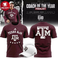 Coach Eddie Robinson Texas A&amp;M Football Two Sided Shirt