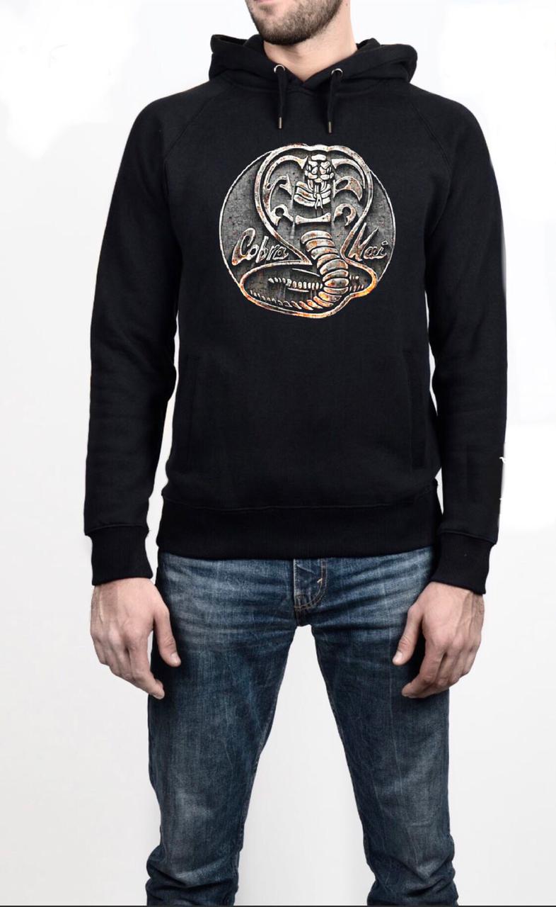 Cobra Kai Black Hoodie T-Shirts, Sweatshirt | PureTeeCo.com