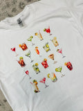 Cocktails Graphic Top T-Shirts, Hoodie, Sweatshirt | PureTeeCo.com