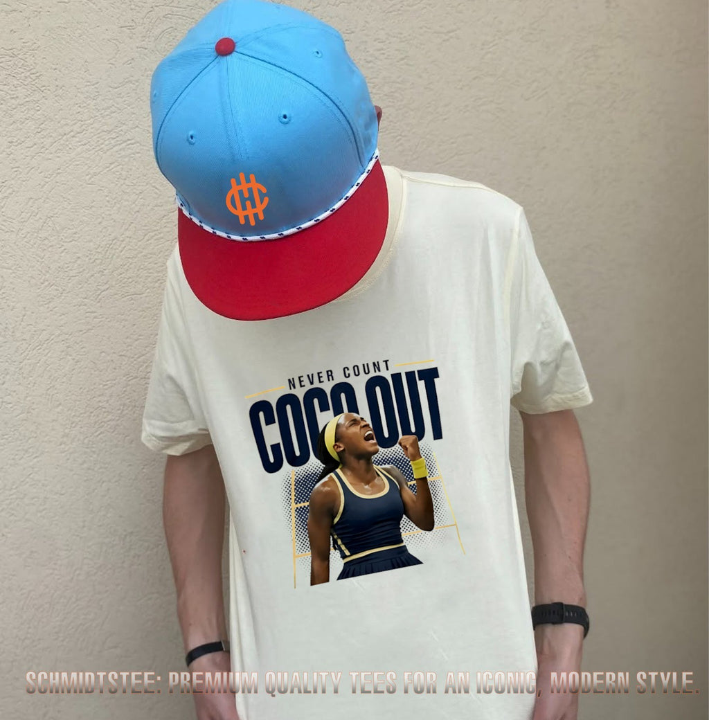 Coco Gauff Never Count Coco Out Tennis WTA 2026 shirt