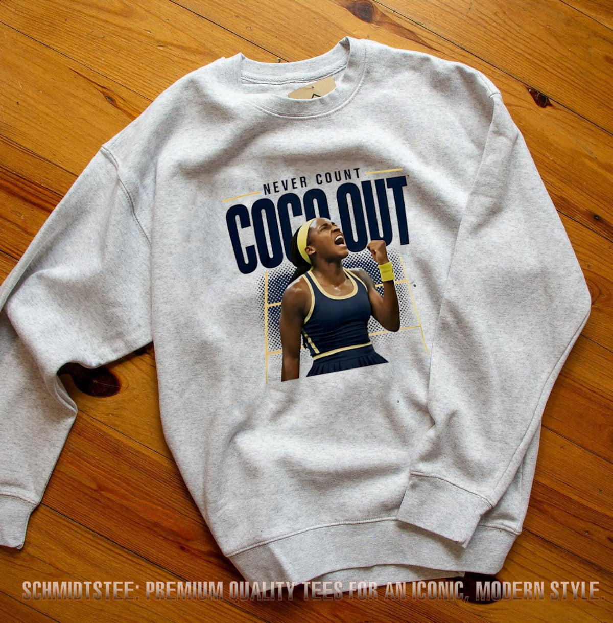 Coco Gauff Never Count Coco Out Tennis WTA 2026 shirt