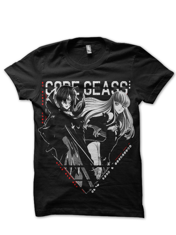 Code Geass Lelouch Black T-Shirt Style002 Hoodie, Sweatshirt | PureTeeCo.com