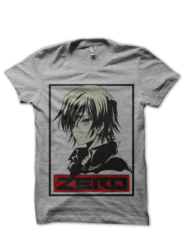 Code Geass Lelouch Grey T-Shirt Hoodie, Sweatshirt | PureTeeCo.com