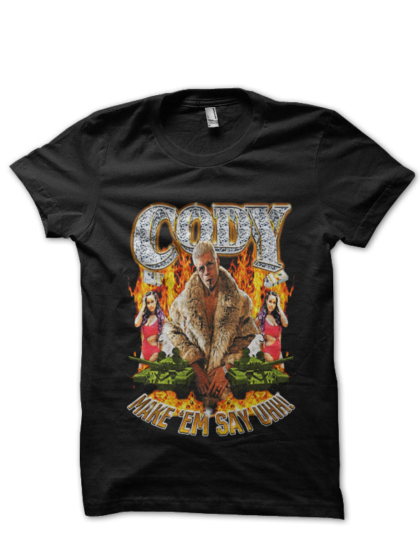 Cody Rhodes T-Shirt Style011 Hoodie, Sweatshirt | PureTeeCo.com