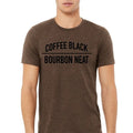 Coffee Black Bourbon Neat Men's T Shirt Soft Men's T Shirt Hoodie, Sweatshirt | PureTeeCo.com