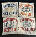 College Football Saturdays In Your City T-Shirt Hoodie, Sweatshirt | PureTeeCo.com