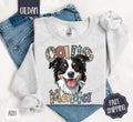 Collie Mama Sweatshirt, Dog Mama Women's Crewneck, Cute Dog Mom Women's Sweatshirt T-Shirts, Hoodie | PureTeeCo.com