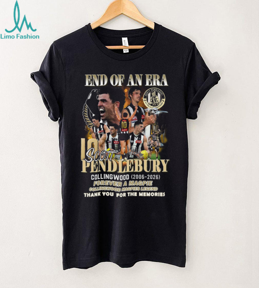 Collingwood Magpies Scott Pendlebury End of an Era Legends Shirt