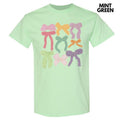 Colorful Coquette Bows Gildan Short Sleeve T-Shirt Hoodie, Sweatshirt | PureTeeCo.com