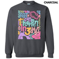 Colorful In Three Days Sweatshirt 'NLB'