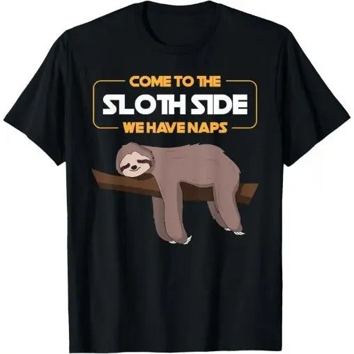 Come To The Sloth Side T-Shirt - Funny Sloth Pun T-Shirt Made in USA Hoodie, Sweatshirt | PureTeeCo.com